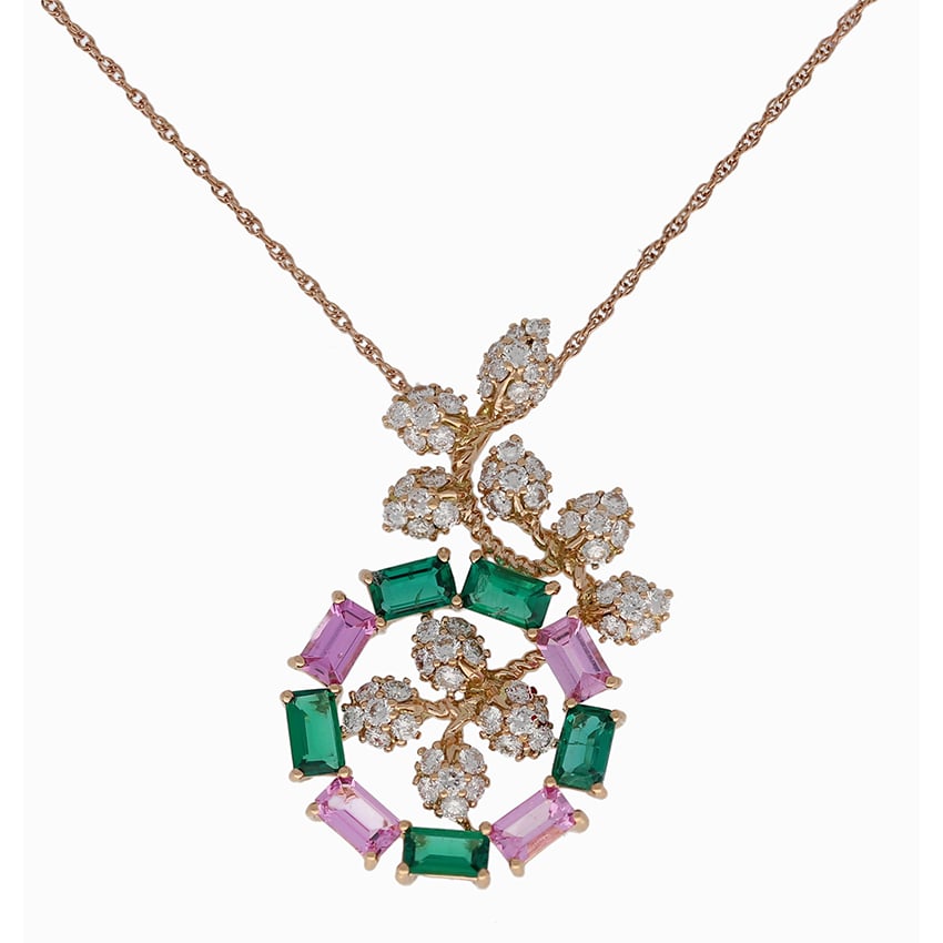 DIAMOND NECKLACE - Main Image