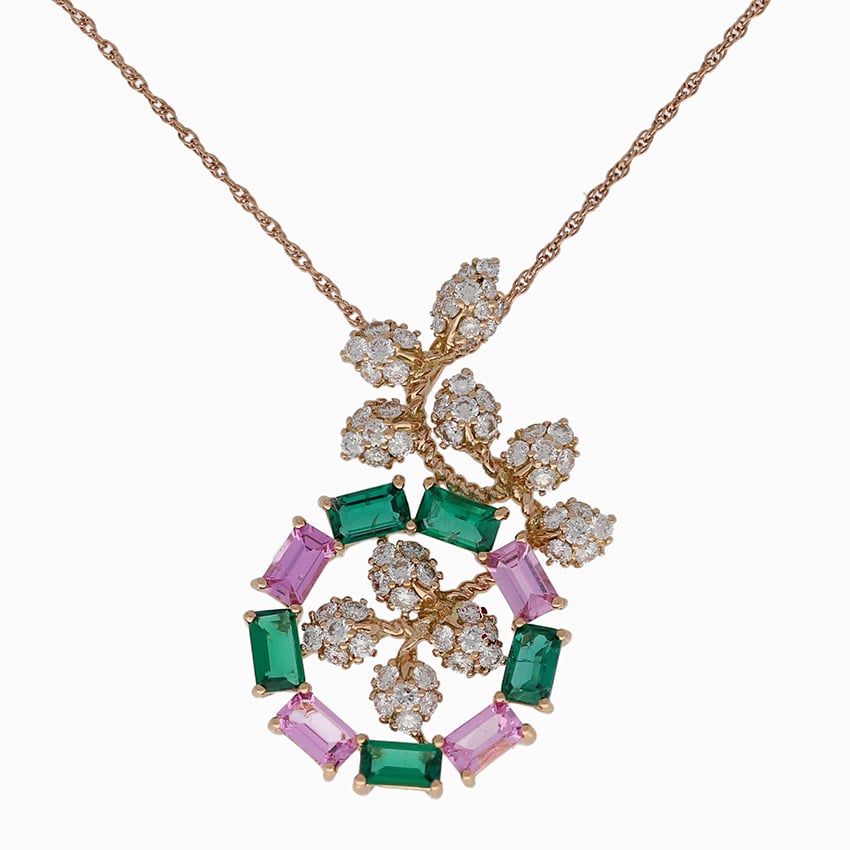 DIAMOND NECKLACE - Main Image
