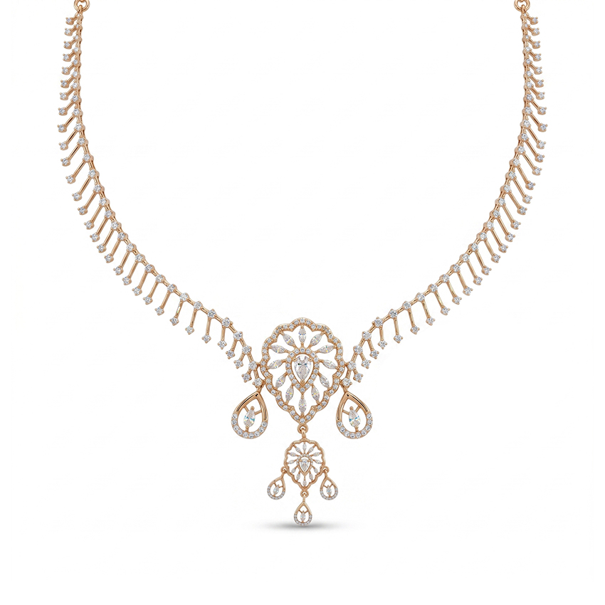 DIAMOND NECKLACE - Main Image